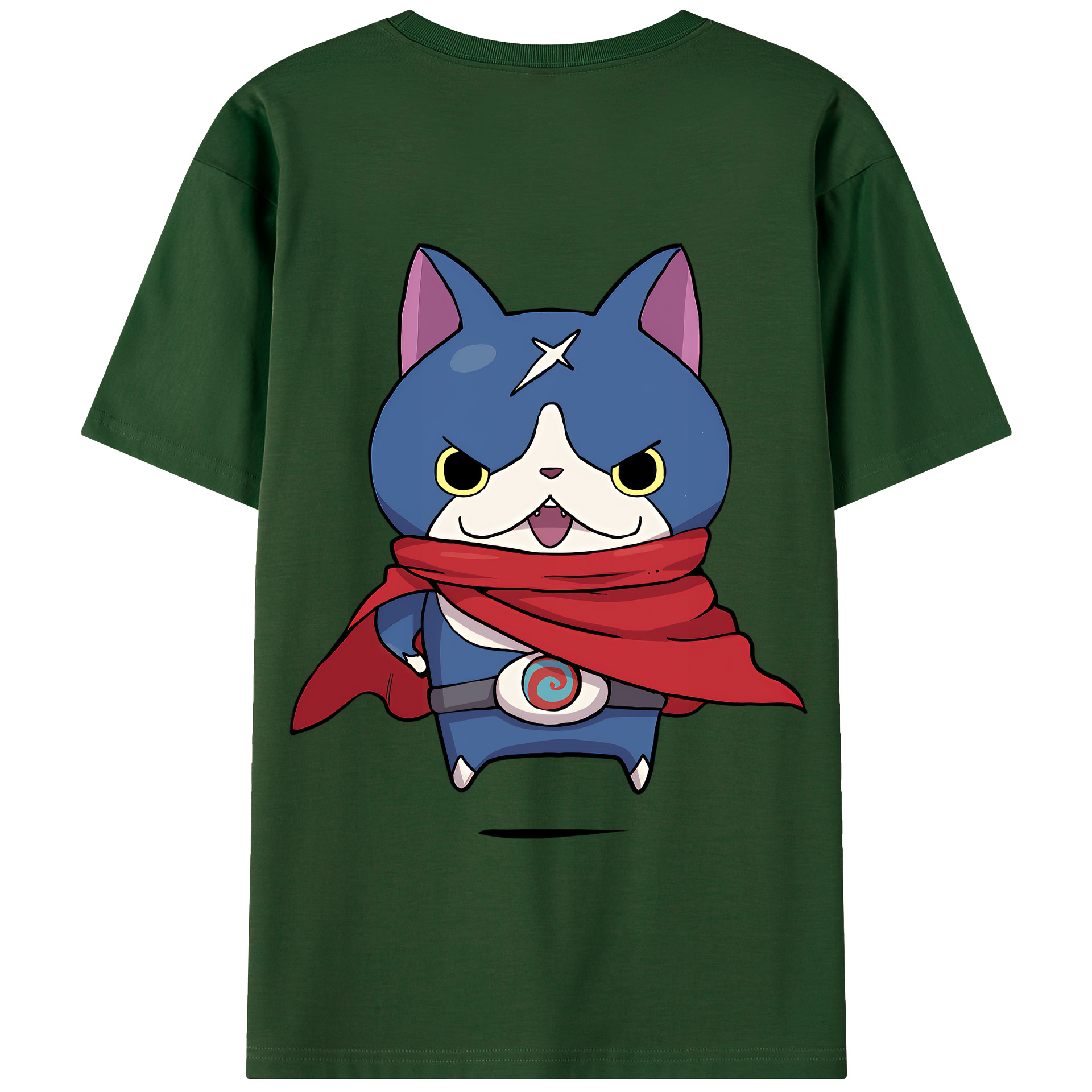 （画像用） 妖怪ウォッチ Yo-kai Watch 綿100％半袖Tシャツ（背面プリント）
